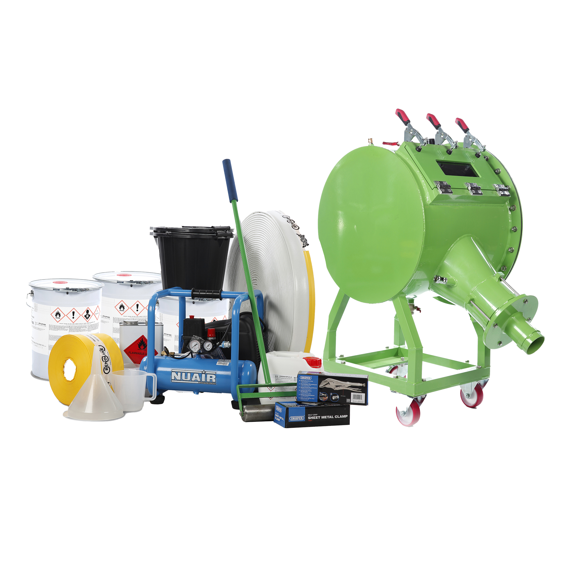 mini MIDI – Complete Renoline installation package for lining 100mm Ø – 300mm Ø - Image 1